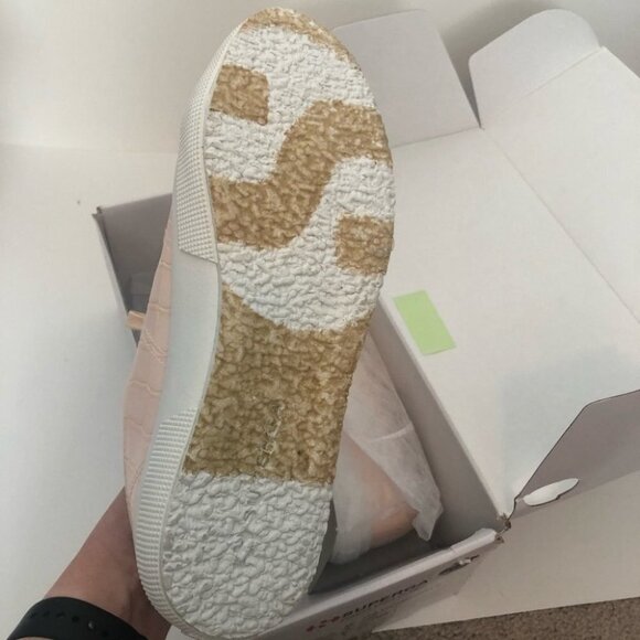 SUPERGA 2750 Synth Crocodile Embossed Sneakers 41 - Picture 9 of 11